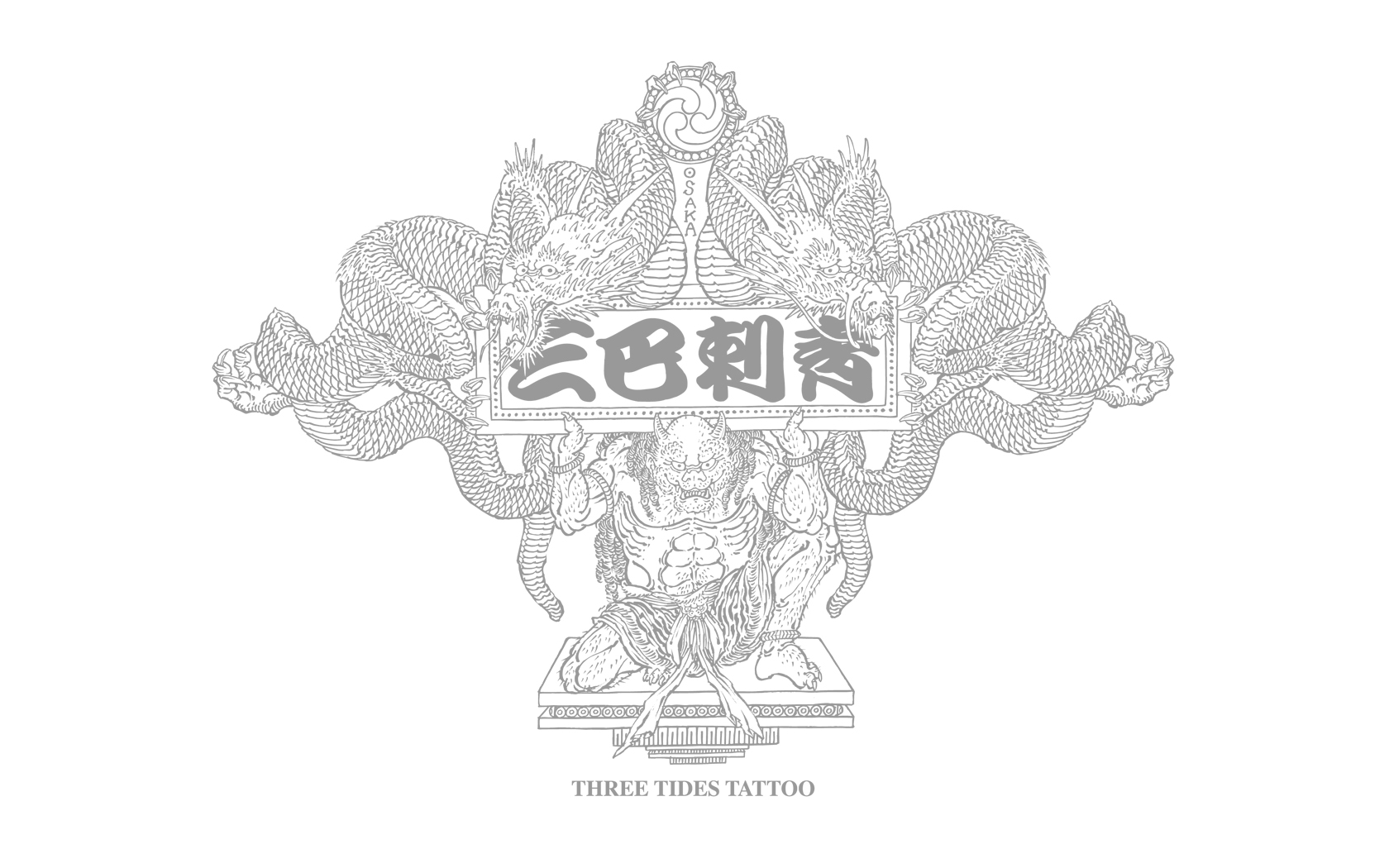 Wallpaper 壁紙 三巴彫 スリータイズ タトゥー Three Tides Tattoo 三巴刺青 大阪 東京